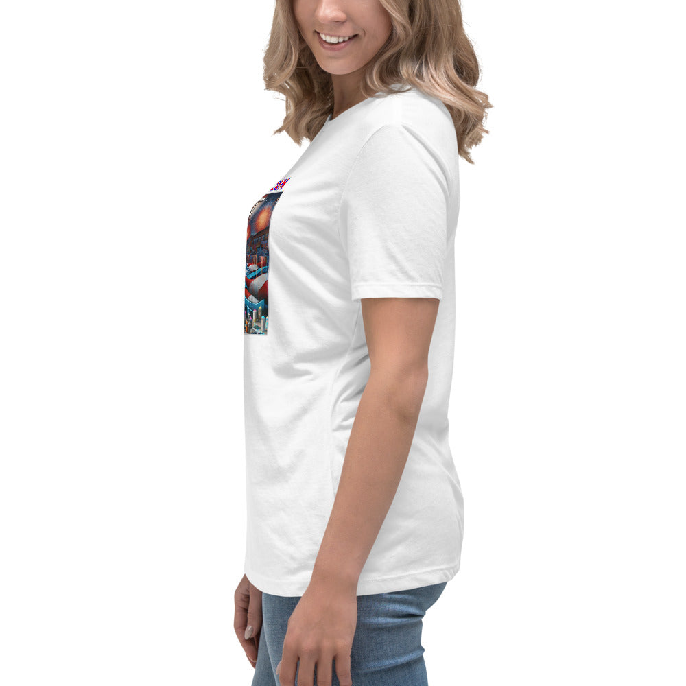 Graffytees American Graffiti Women's Relaxed T-Shirt