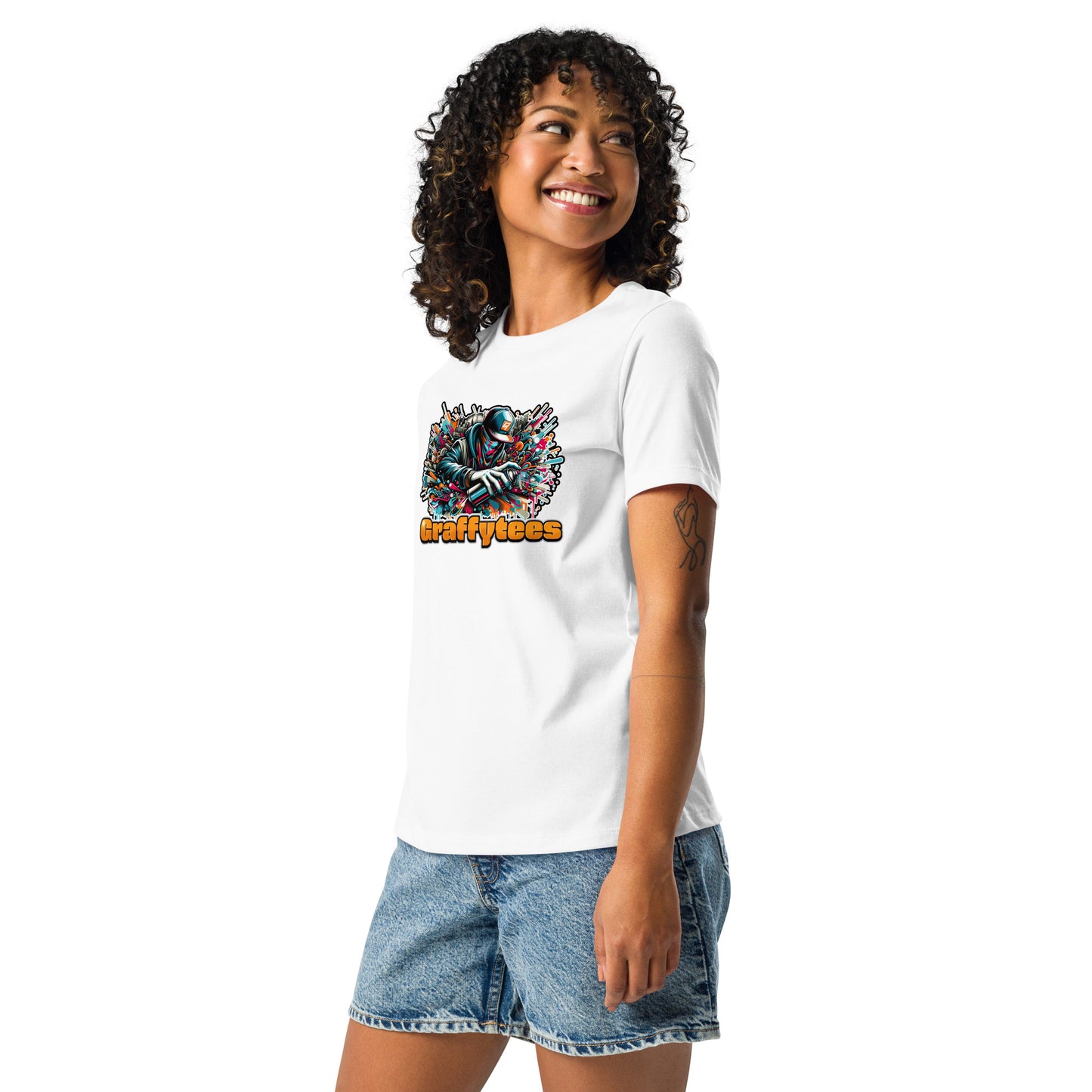 GraffyTees Graffiti Vandal Women's Relaxed T-Shirt