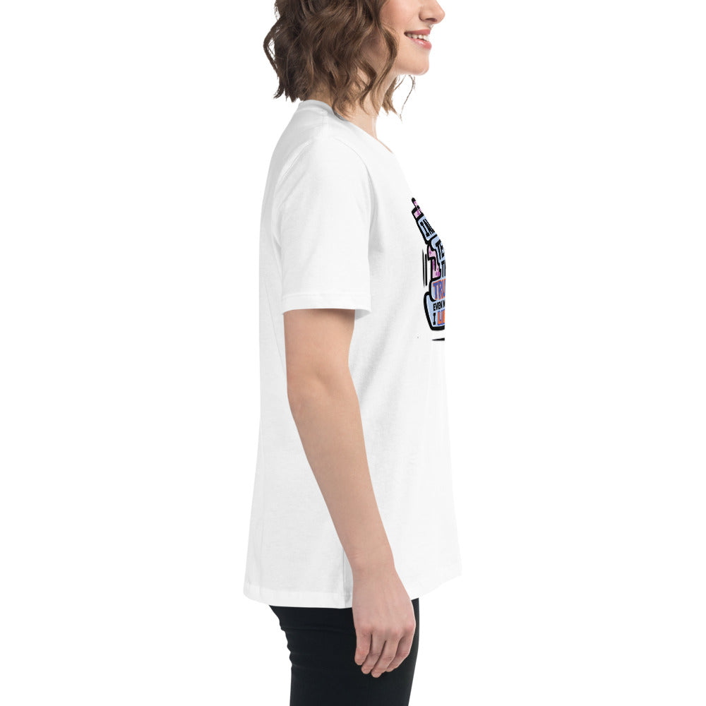 Graffytees Truth & Lies Women's Relaxed T-Shirt