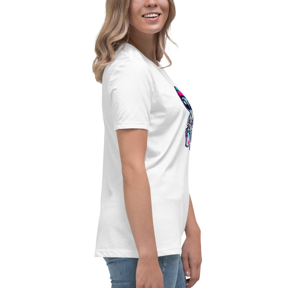 GraffyTees Artful Alienz Mascot Women's Relaxed T-Shirt