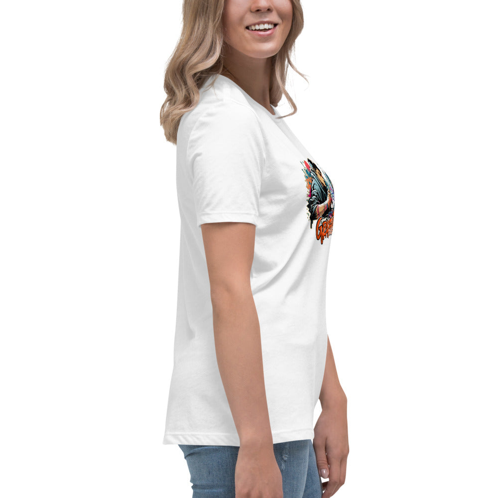 GraffyTees Writer Vandal with Pilot Marker Women's Relaxed T-Shirt