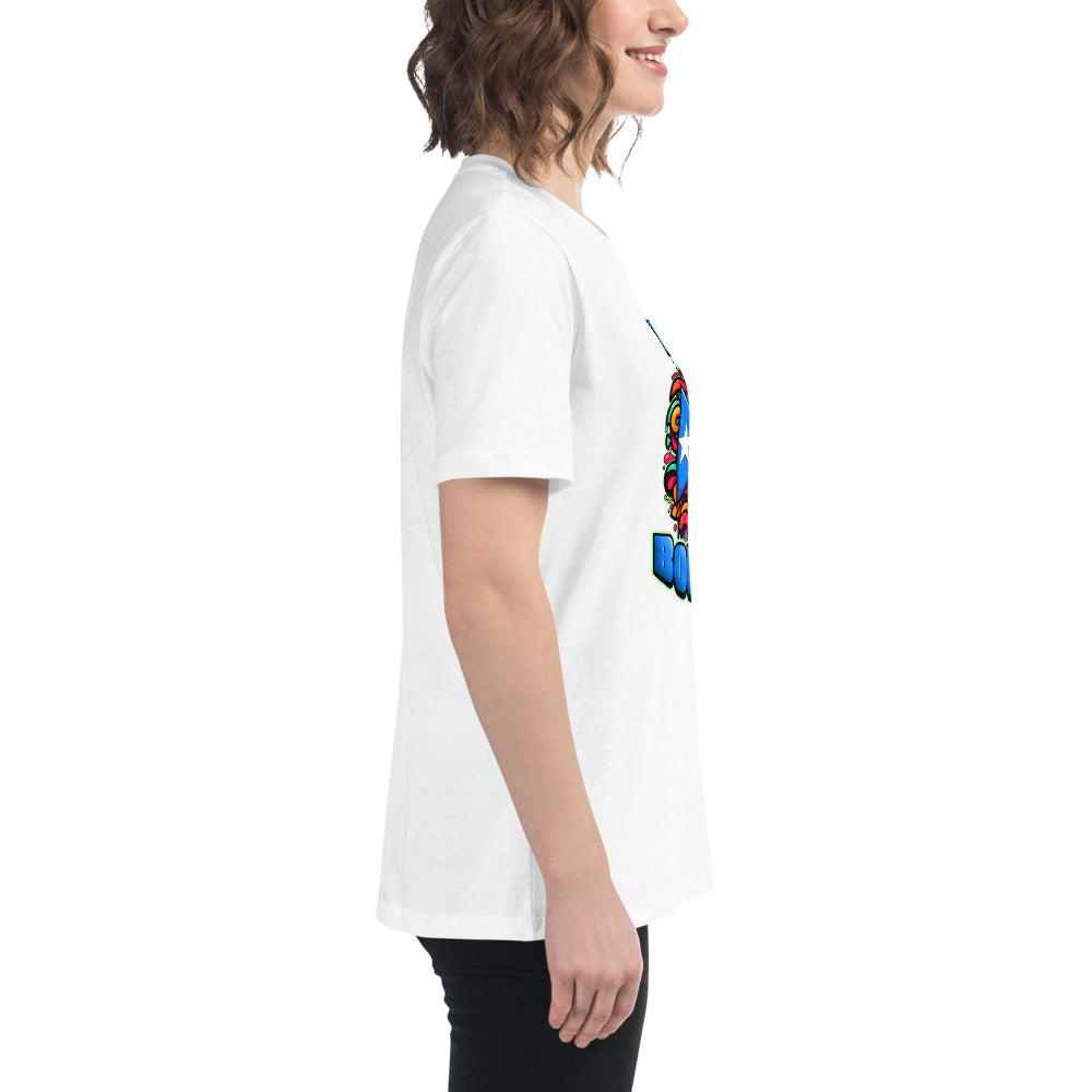 Graffytees Proud Boricua Women's Relaxed T-Shirt