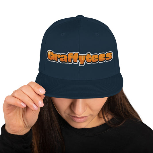 Graffytees nice font Snapback Hat