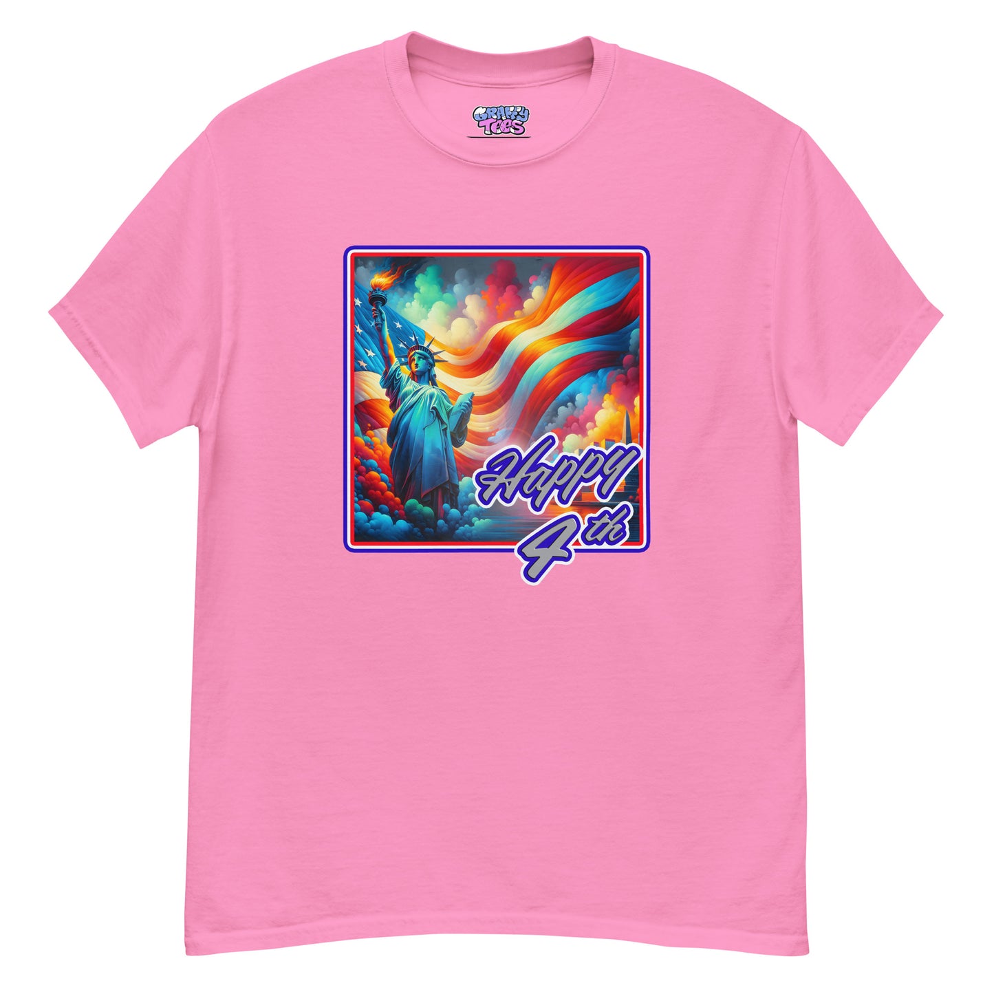 Graffytees Happy 4th of July Men's classic tee