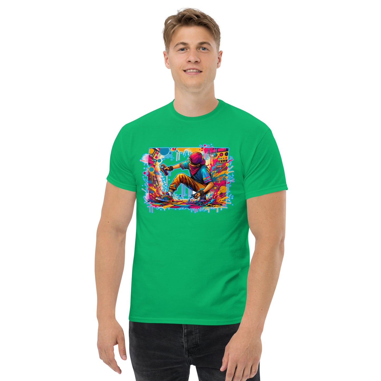 GraffyTees Vandal full Color Men's classic tee