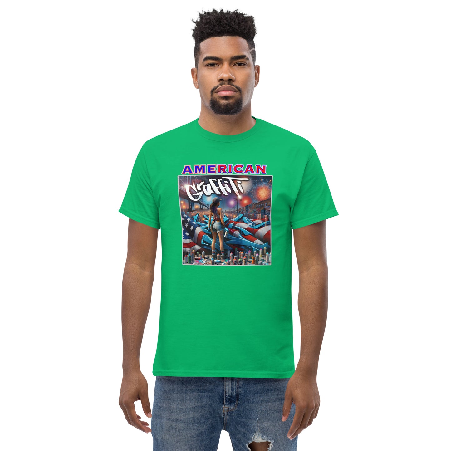 Graffytees American Graffiti Men's classic tee