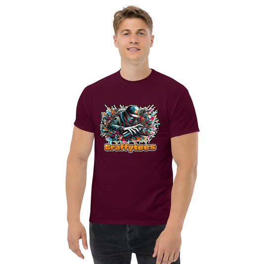 GraffyTees Graffiti Vandal Men's classic tee