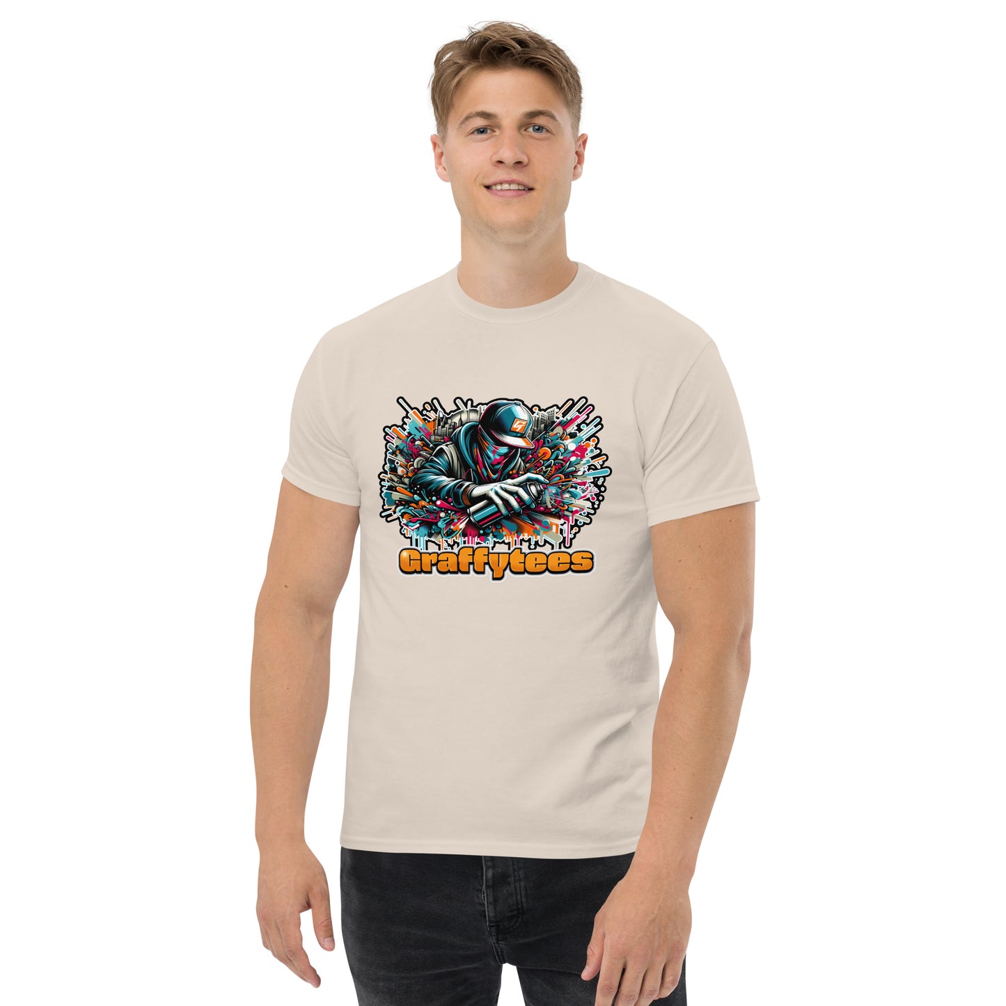 GraffyTees Graffiti Vandal Men's classic tee