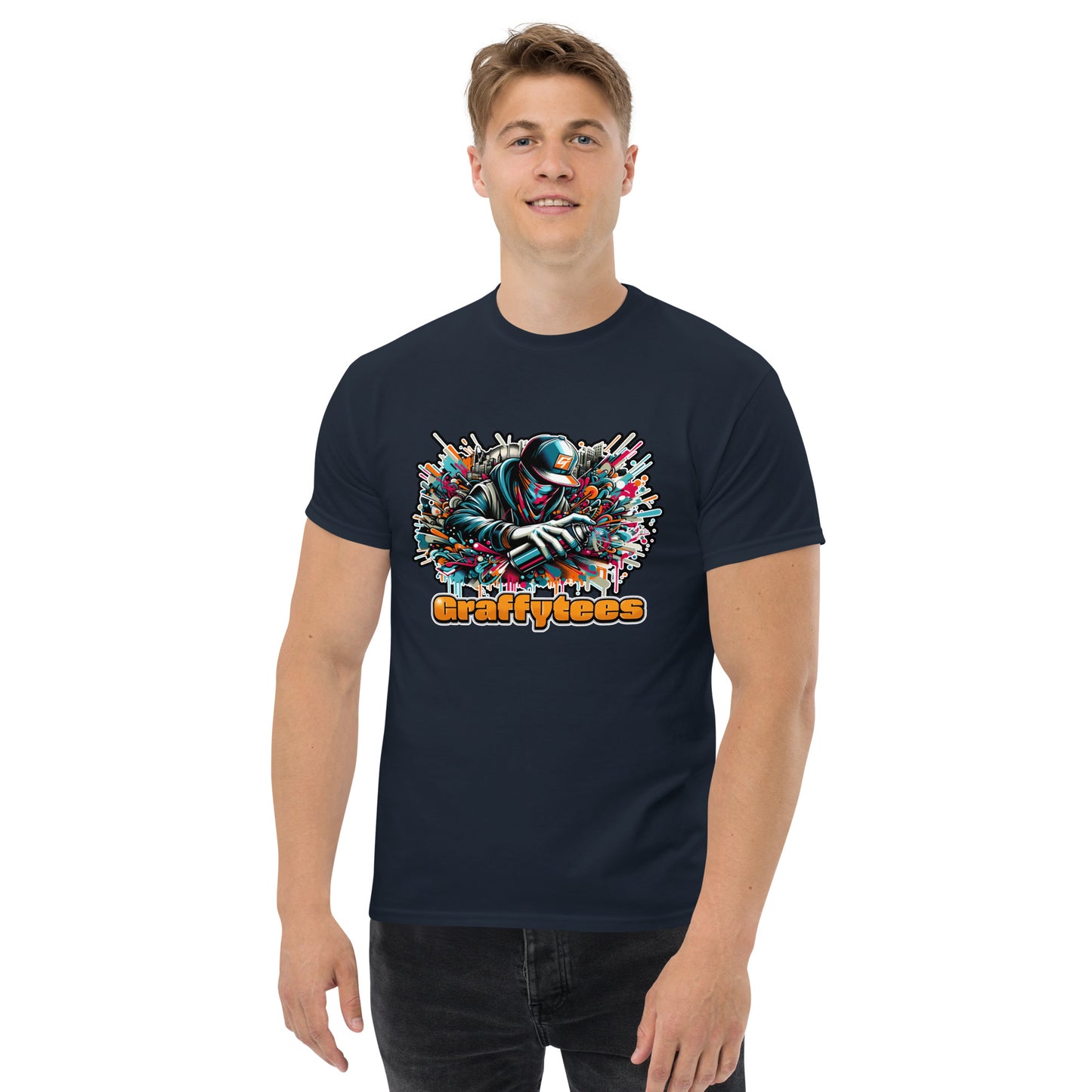 GraffyTees Graffiti Vandal Men's classic tee