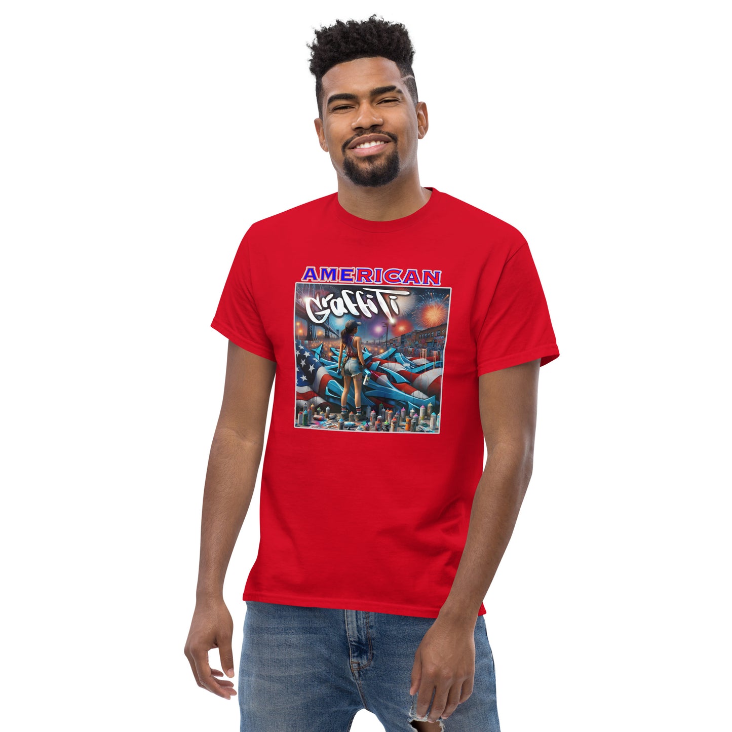 Graffytees American Graffiti Men's classic tee