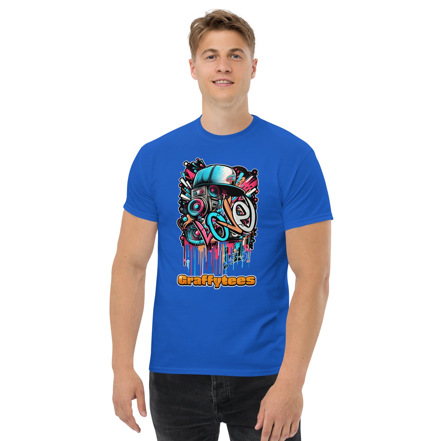 Graffiti Love Men's classic tee
