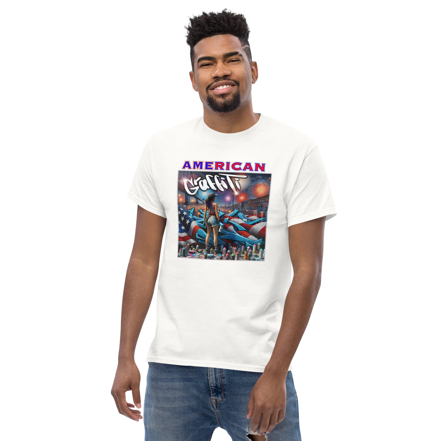 Graffytees American Graffiti Men's classic tee