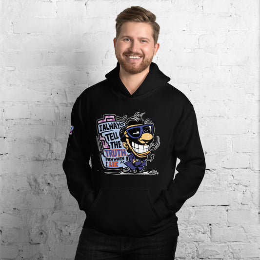 Graffytees truth and lies Unisex Hoodie