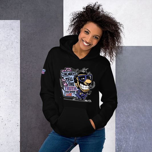 Graffytees truth and lies Unisex Hoodie