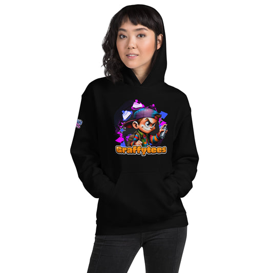 Graffytees Graffiti Vandal design Unisex Hoodie