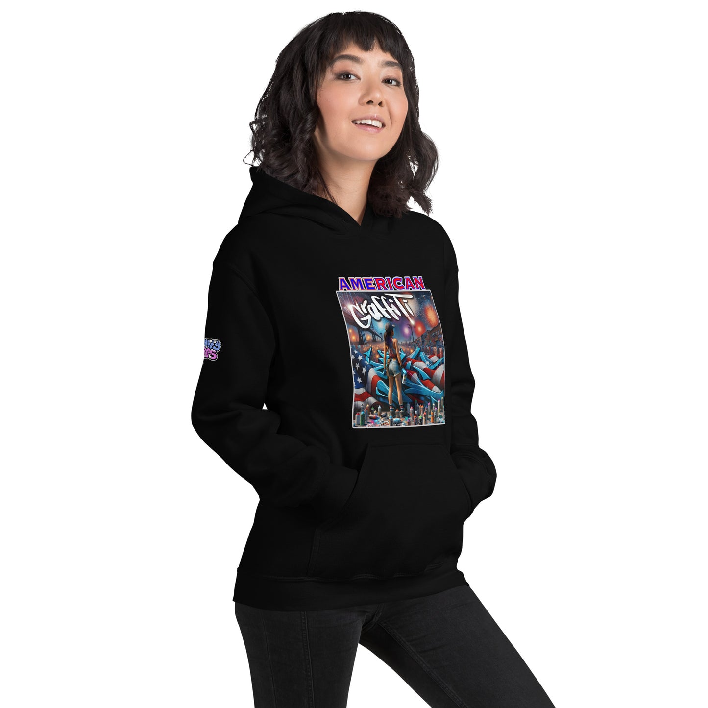 Graffytees American Graffiti Unisex Hoodie