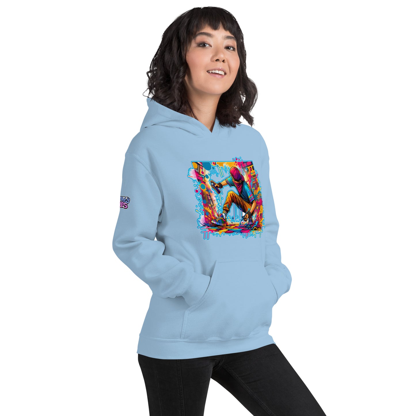 GraffiTees Vandal Artist full Color Unisex Hoodie