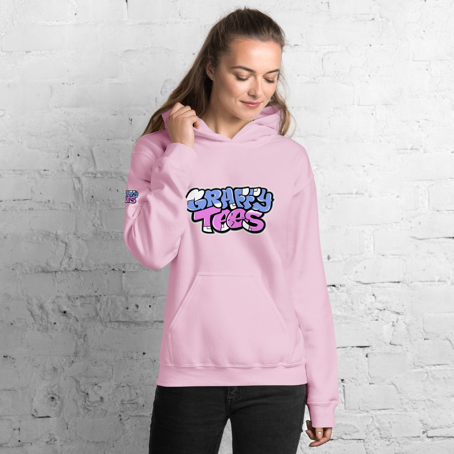 Graffytees bubble letter Unisex Hoodie