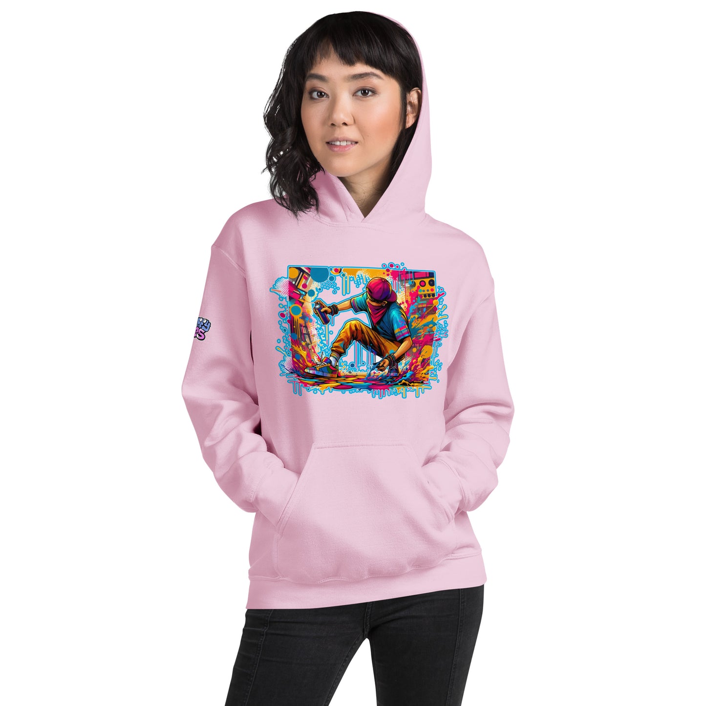 GraffiTees Vandal Artist full Color Unisex Hoodie