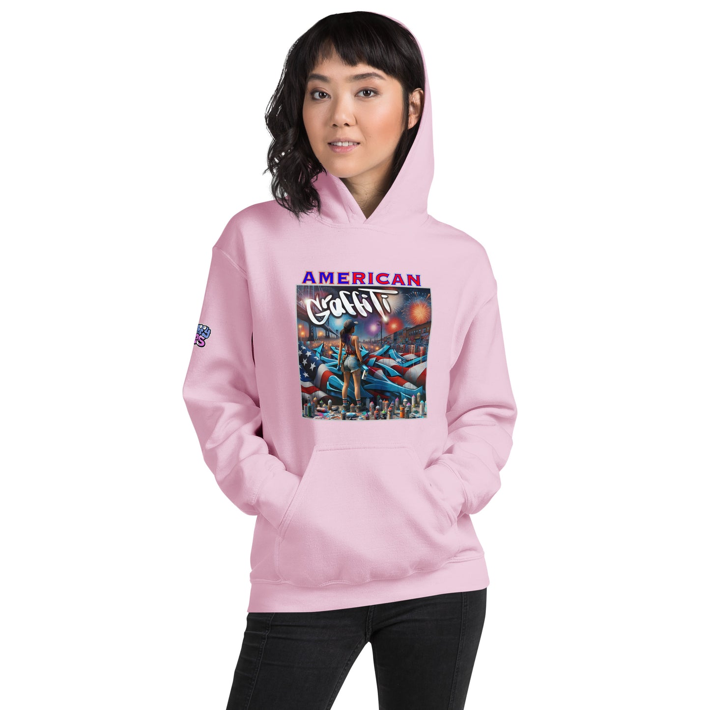 Graffytees American Graffiti Unisex Hoodie