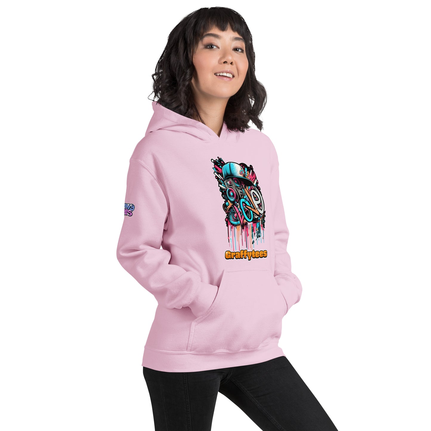 Graffiti Love Unisex Hoodie