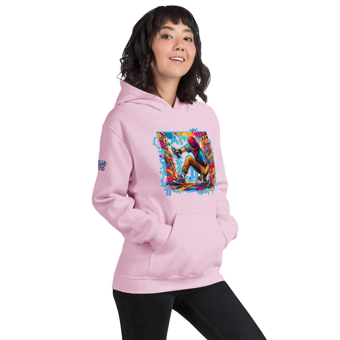 GraffiTees Vandal Artist full Color Unisex Hoodie