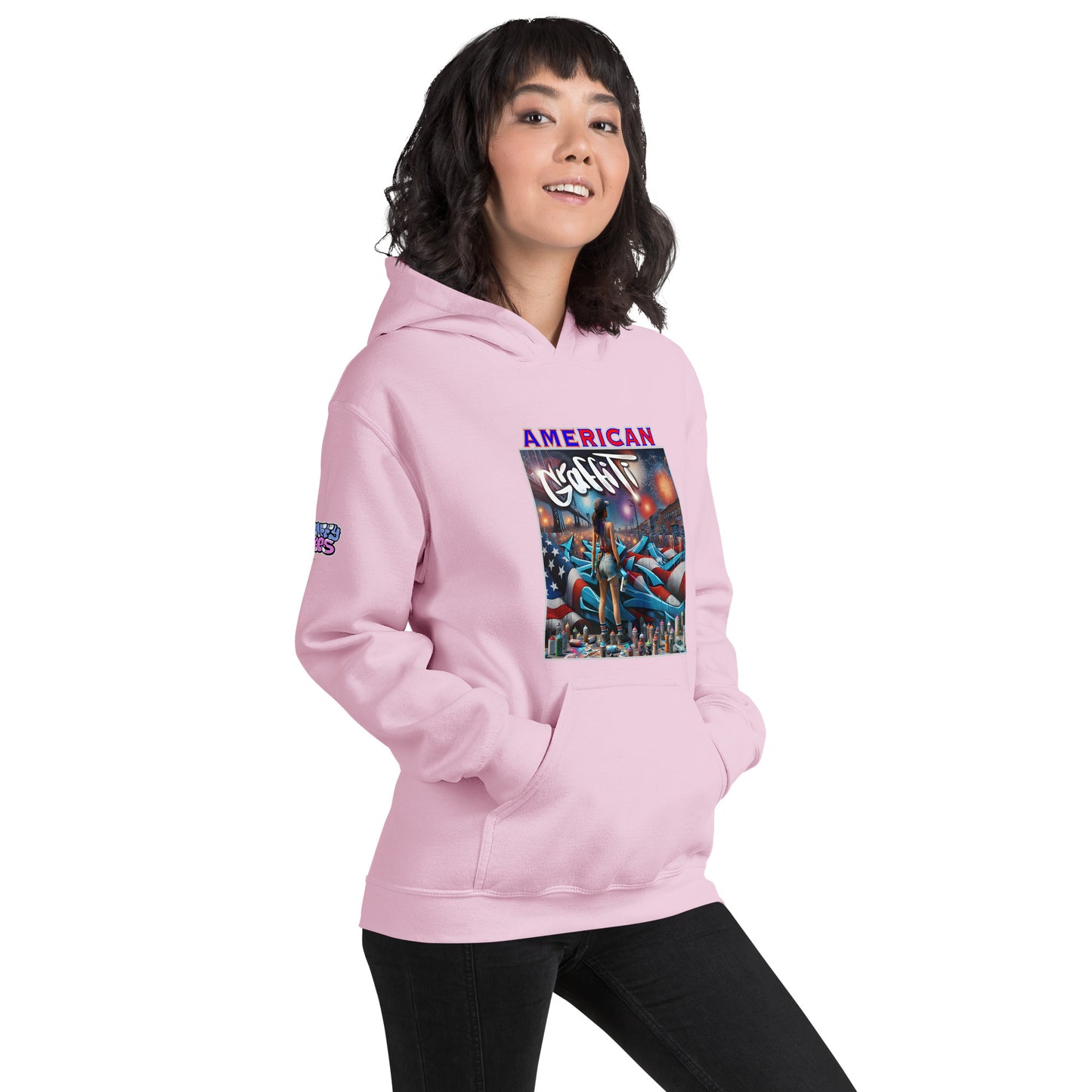 Graffytees American Graffiti Unisex Hoodie