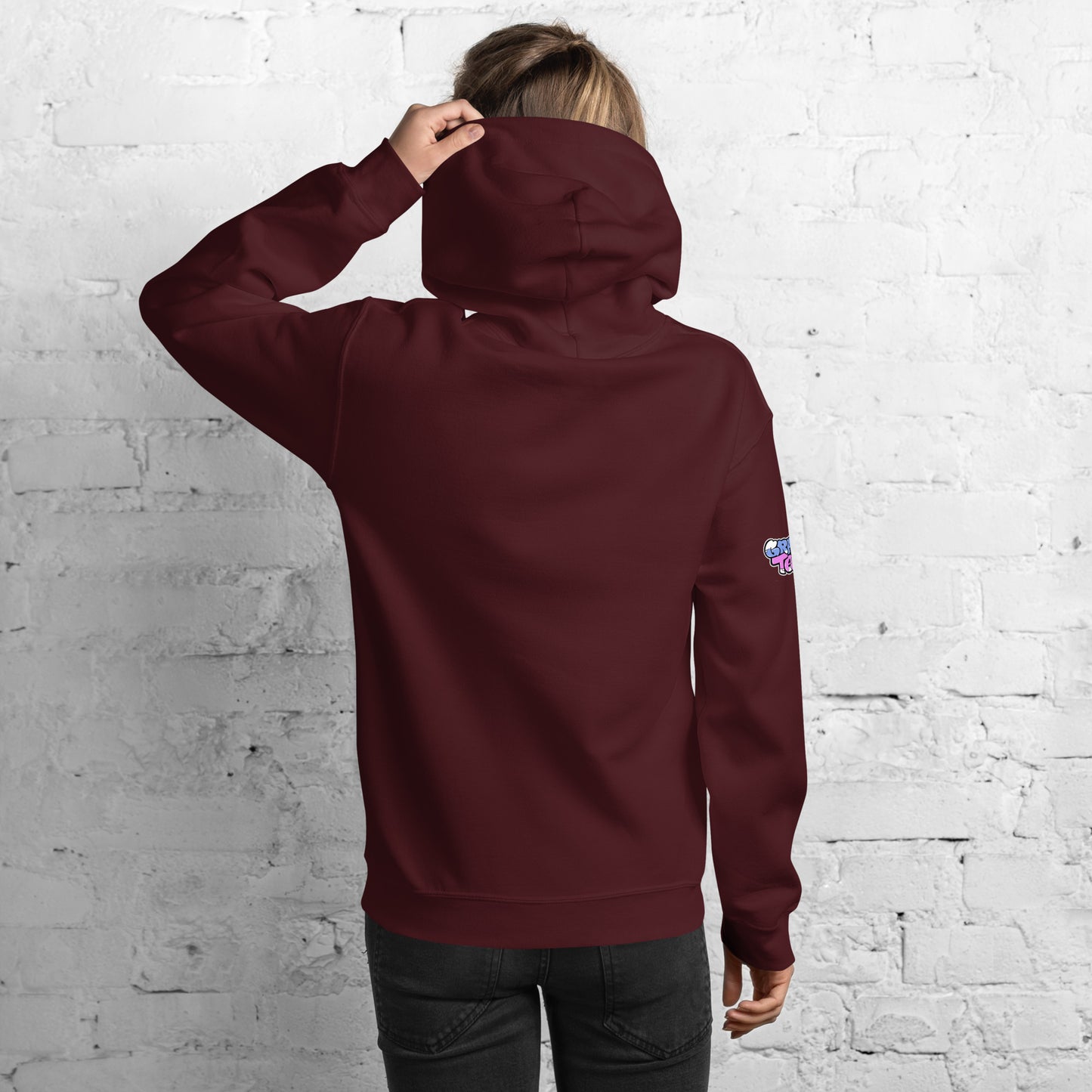 Graffytees bubble letter Unisex Hoodie