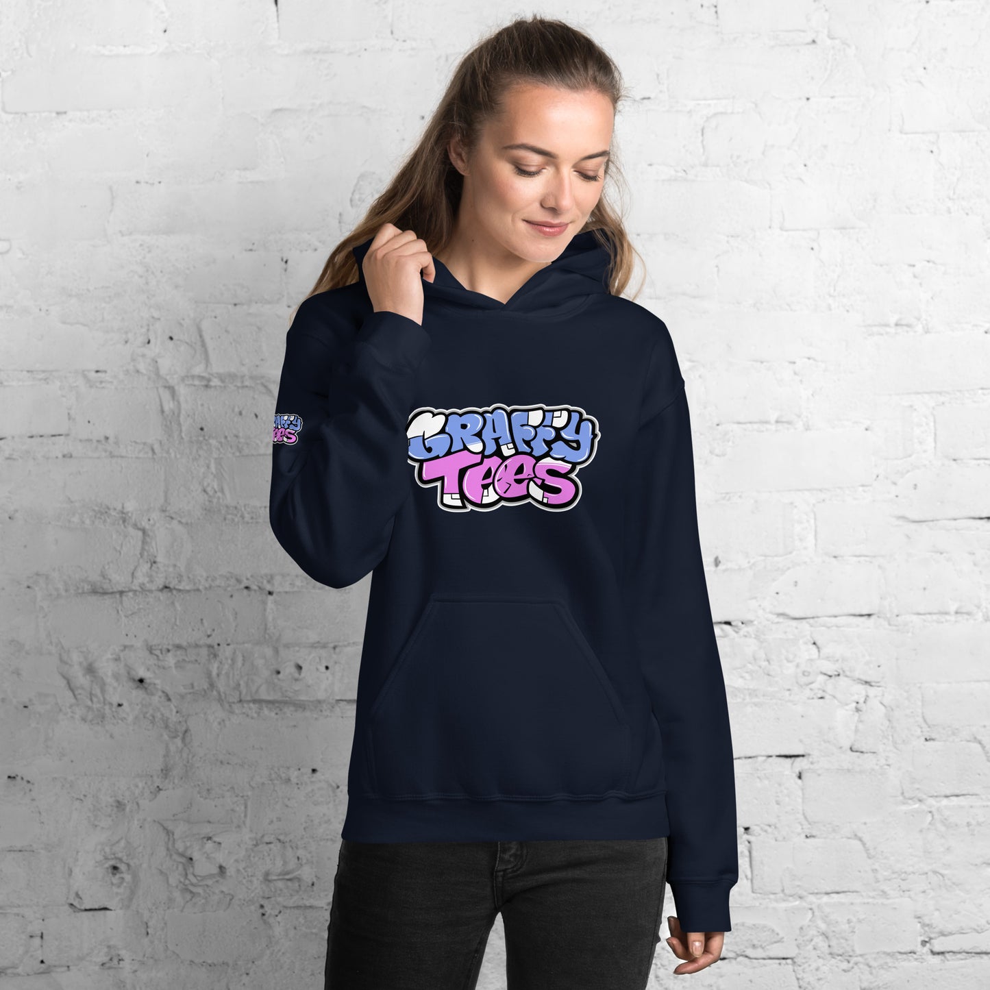 Graffytees bubble letter Unisex Hoodie