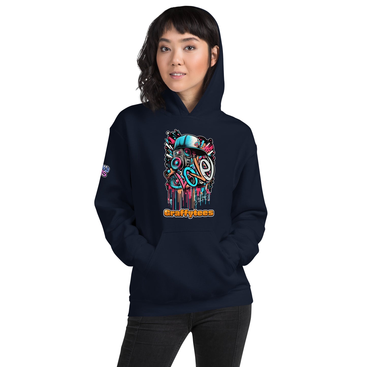 Graffiti Love Unisex Hoodie