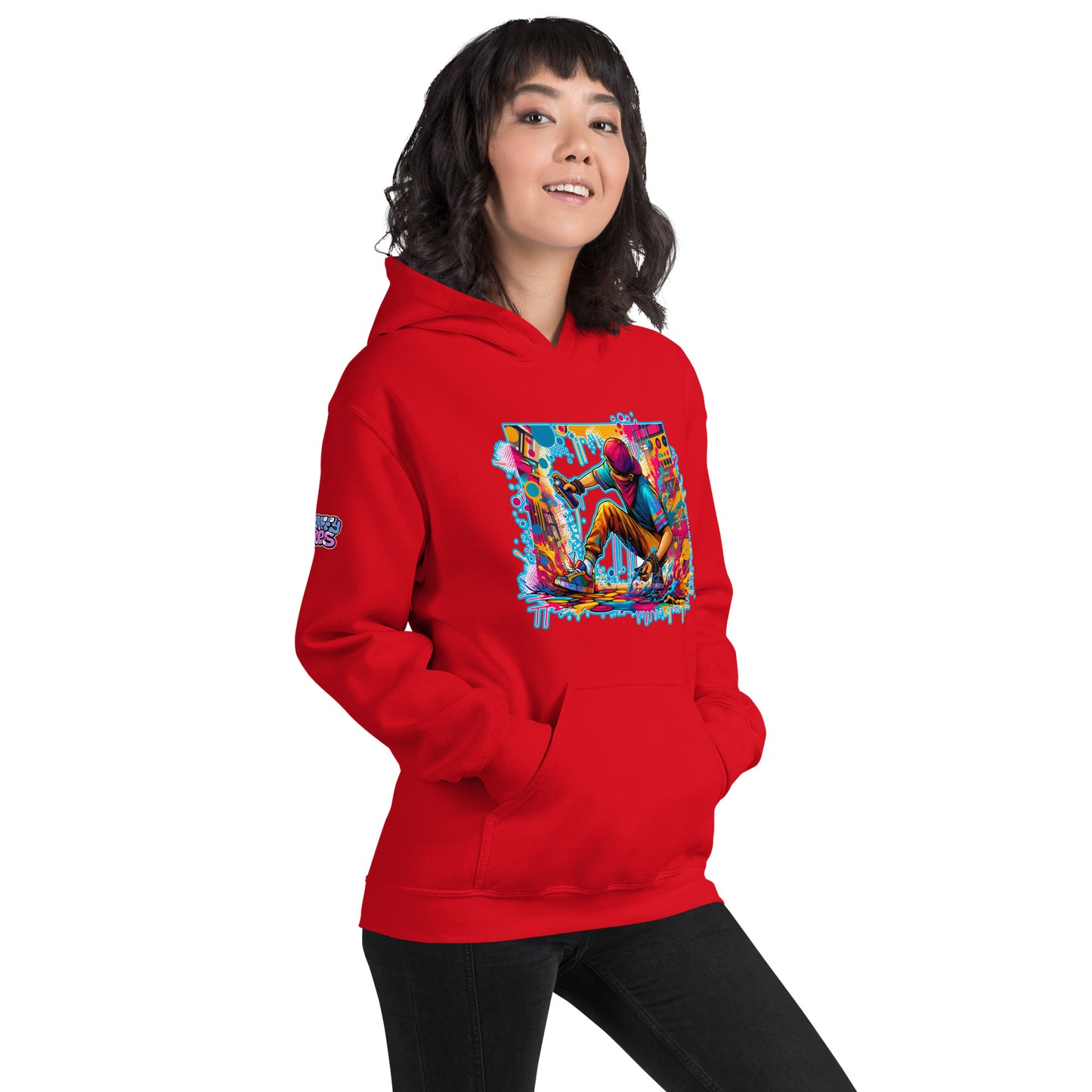 GraffiTees Vandal Artist full Color Unisex Hoodie