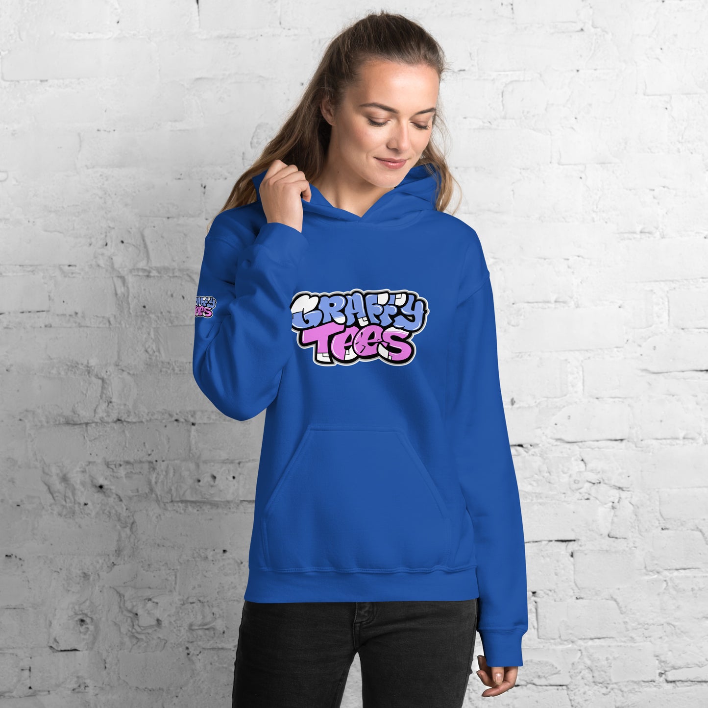 Graffytees bubble letter Unisex Hoodie