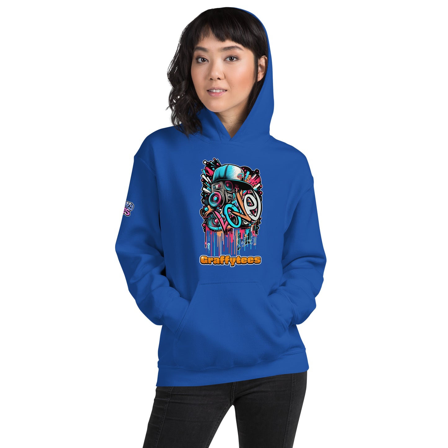 Graffiti Love Unisex Hoodie