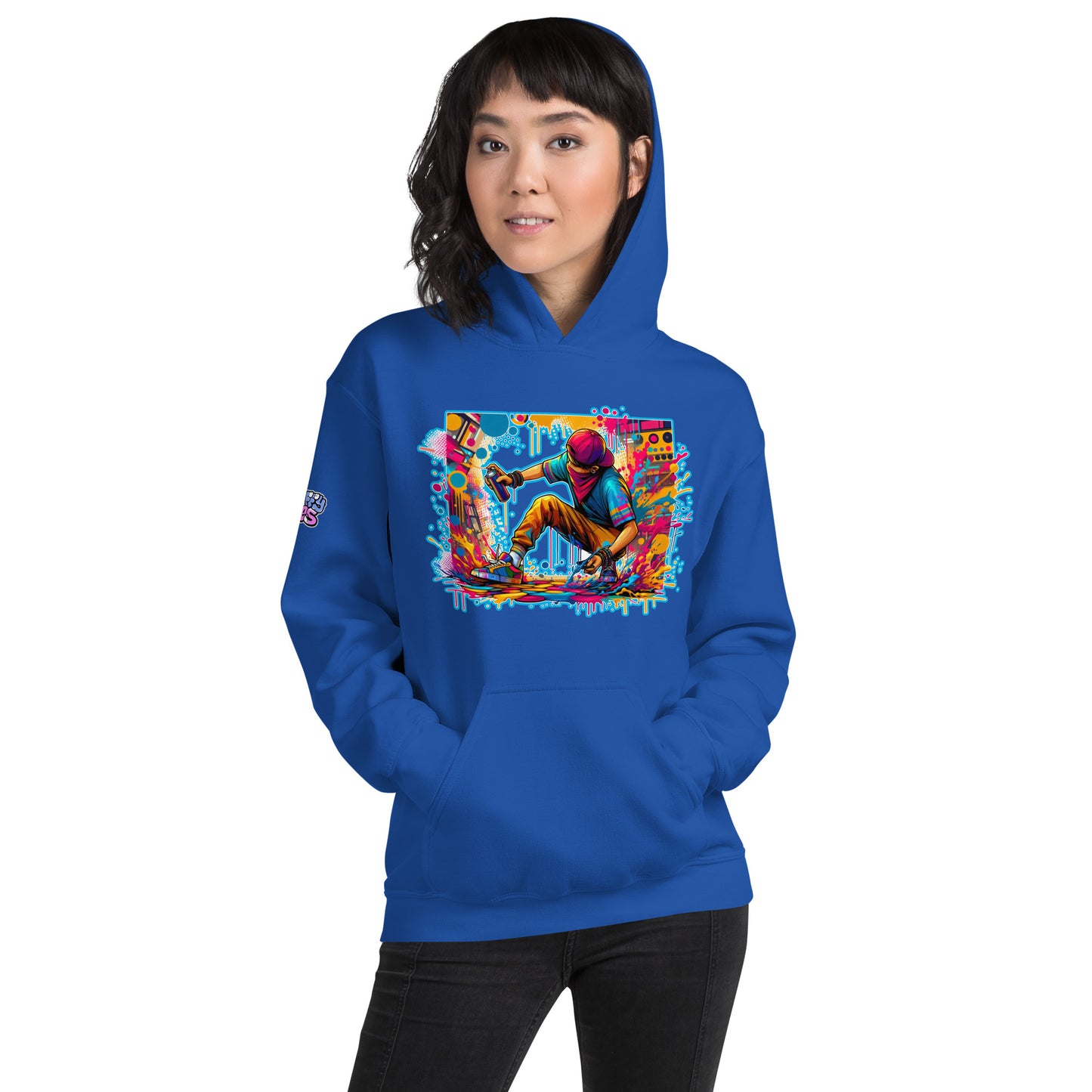 GraffiTees Vandal Artist full Color Unisex Hoodie