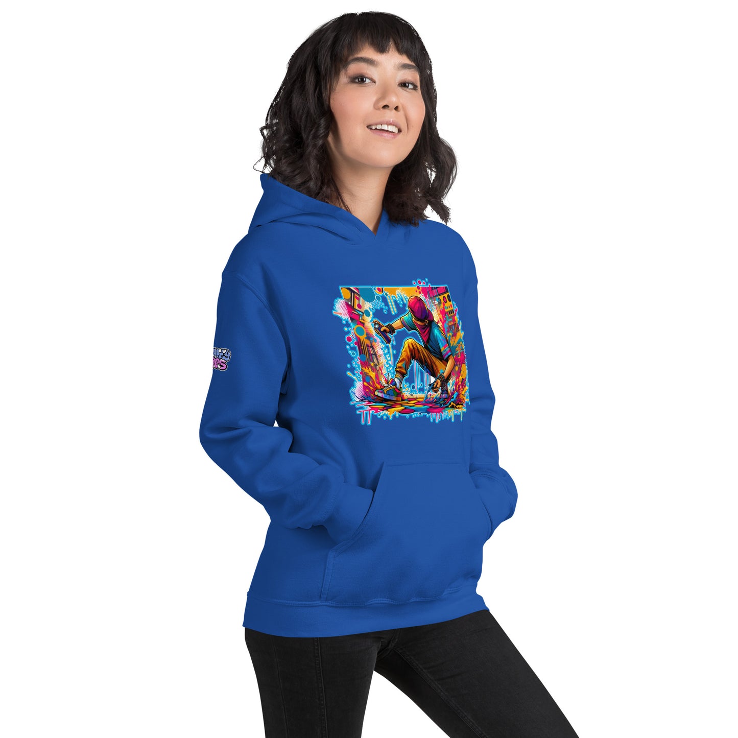 GraffiTees Vandal Artist full Color Unisex Hoodie