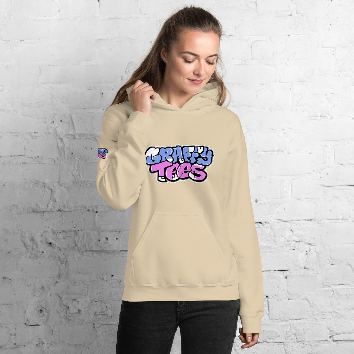 Graffytees bubble letter Unisex Hoodie
