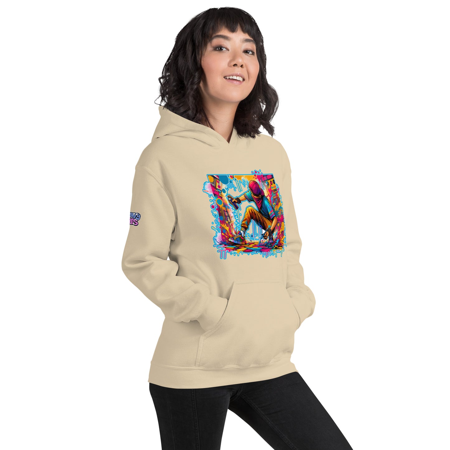 GraffiTees Vandal Artist full Color Unisex Hoodie