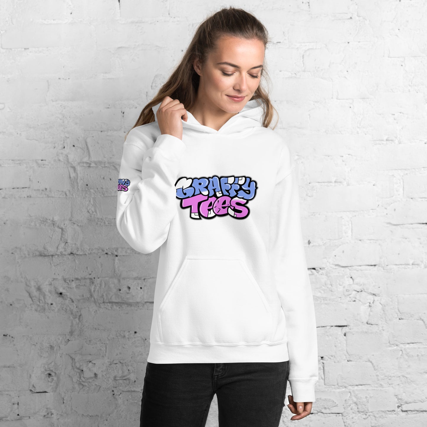 Graffytees bubble letter Unisex Hoodie