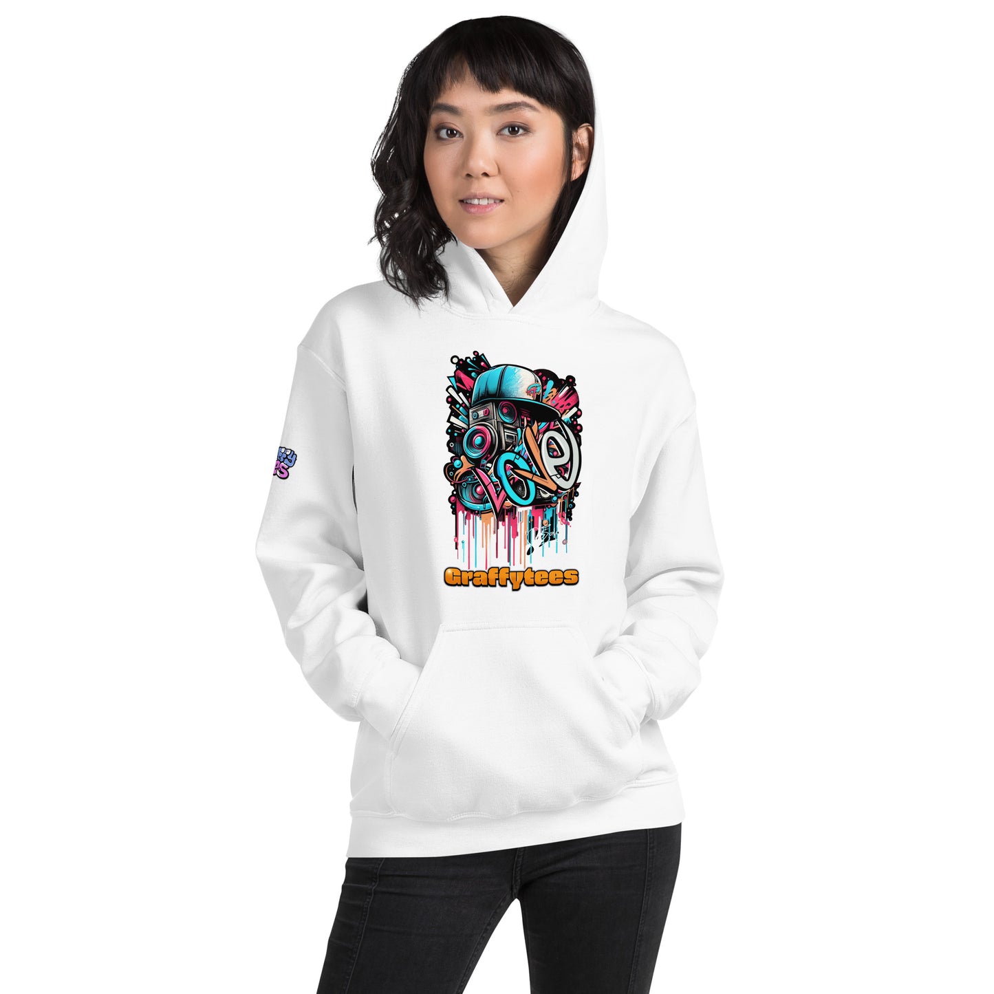 Graffiti Love Unisex Hoodie