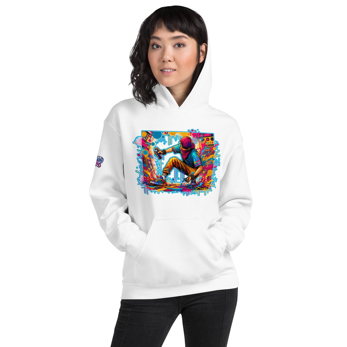 GraffiTees Vandal Artist full Color Unisex Hoodie