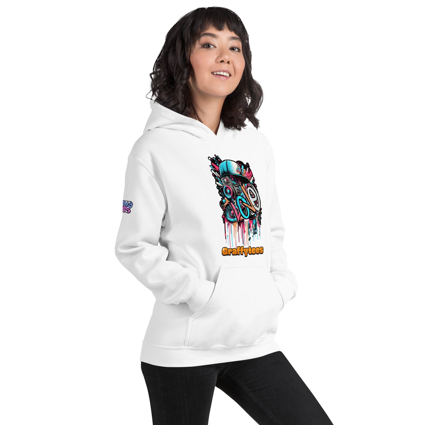 Graffiti Love Unisex Hoodie