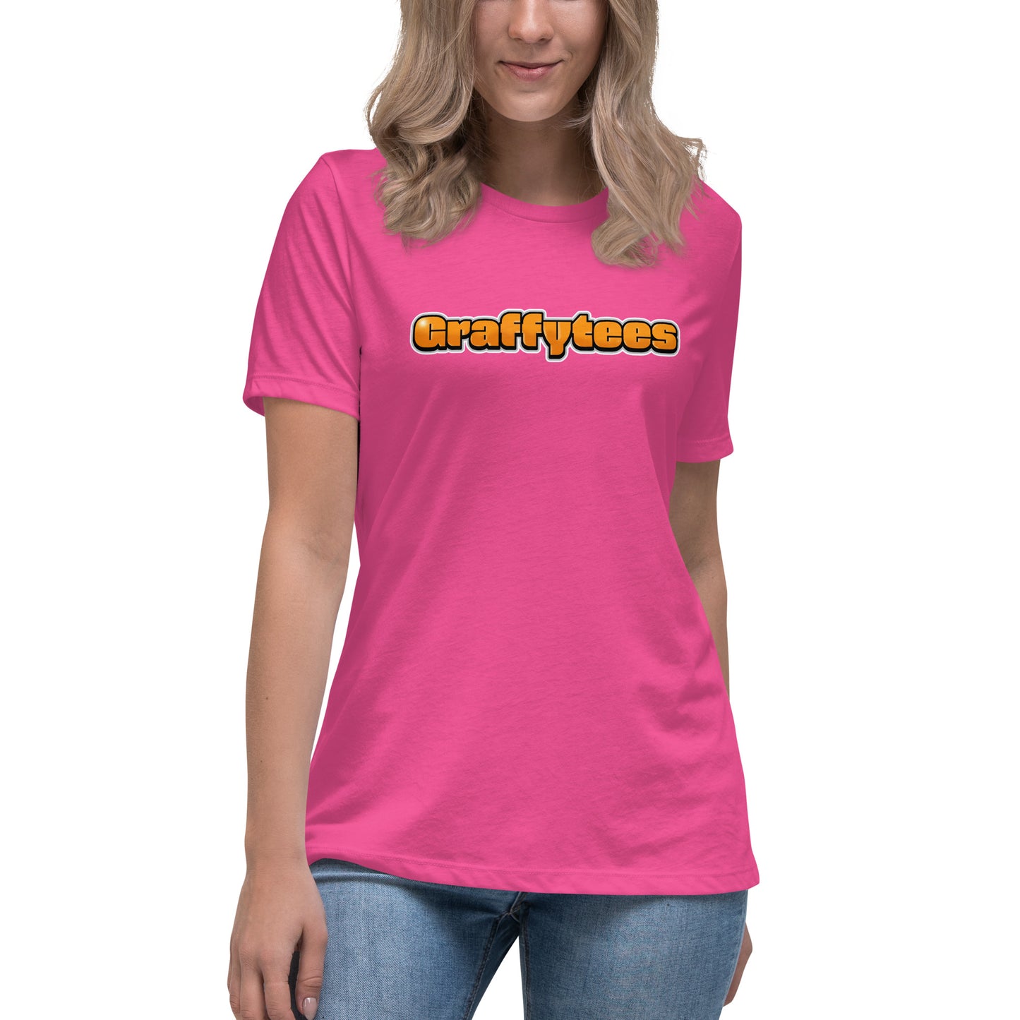 Graffytees design logo Women's Relaxed T-Shirt