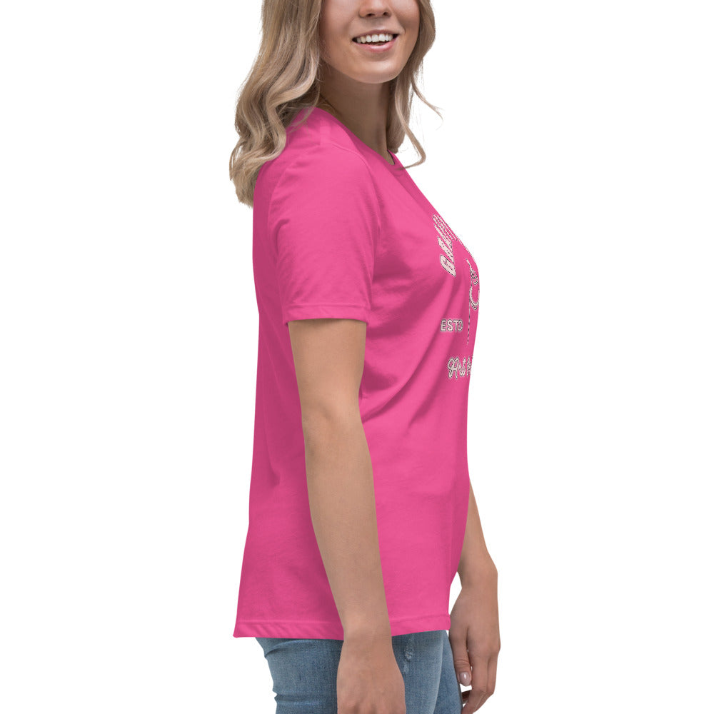 Grafftees Retro style design Women's Relaxed T-Shirt