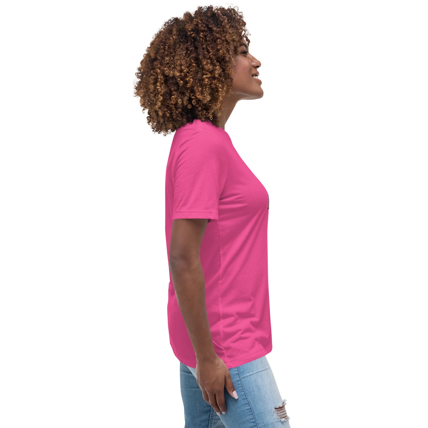Graffytees Girl Artist graffiti Love message Women's Relaxed T-Shirt