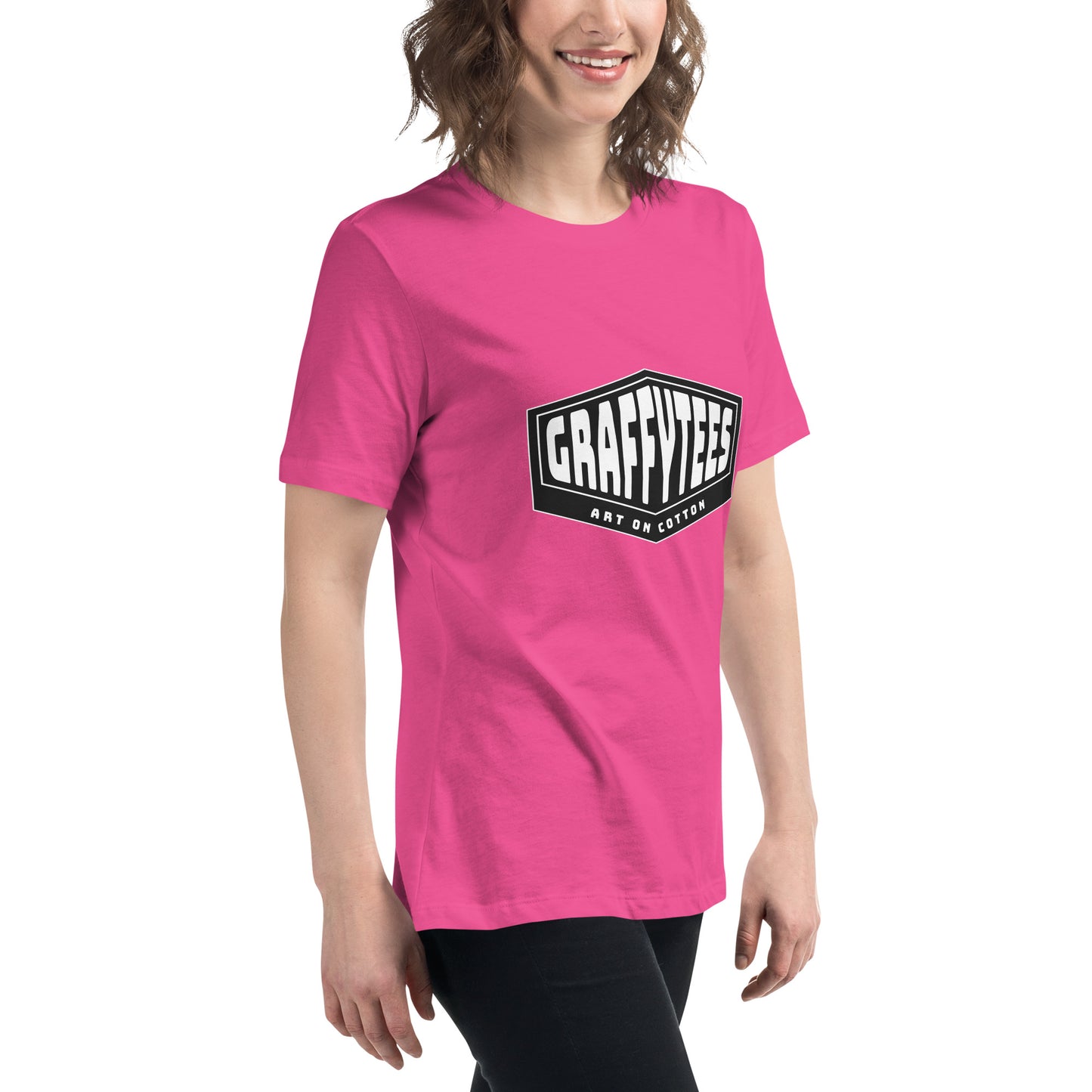 graffyTees Diamond design Women's Relaxed T-Shirt