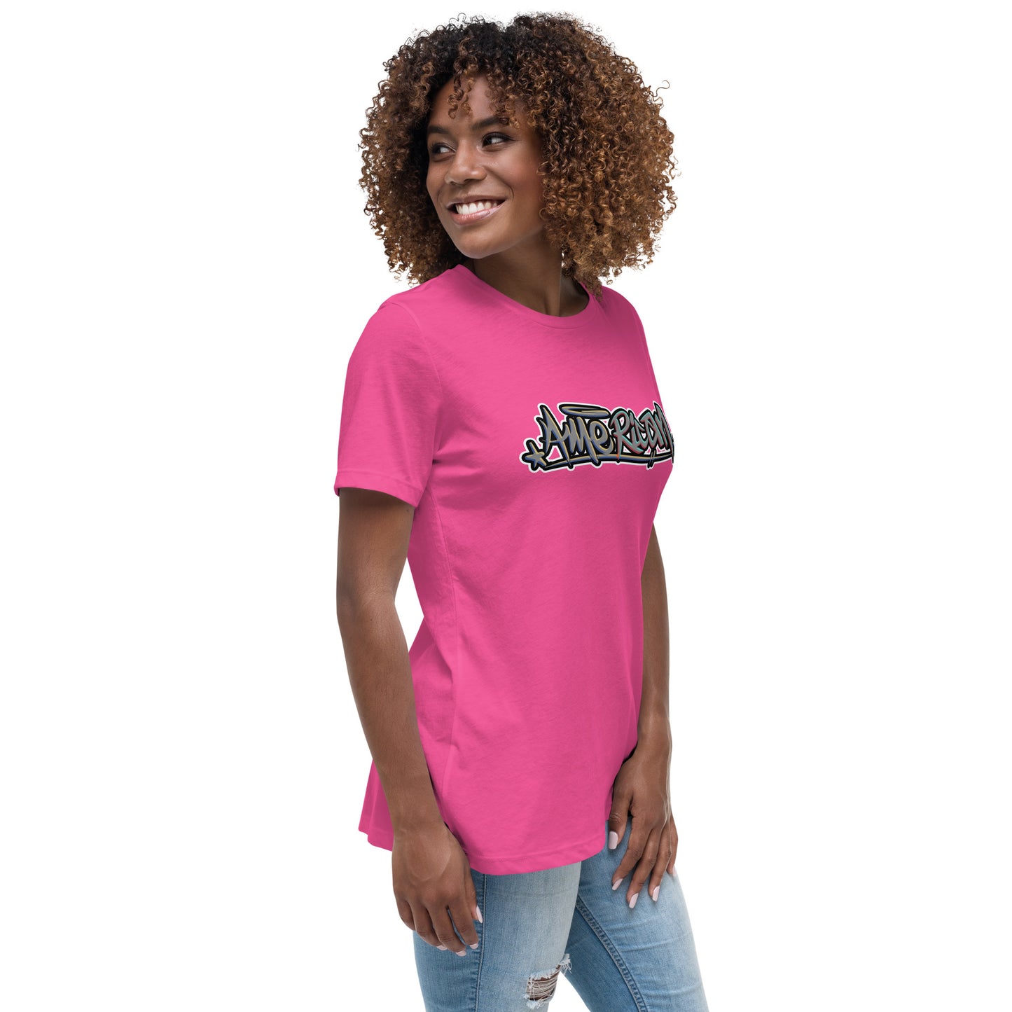Graffytees American Graffiti Women's Relaxed T-Shirt