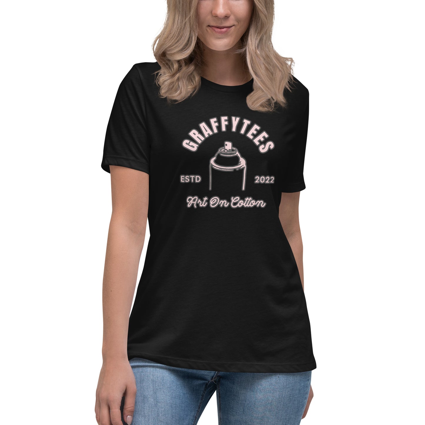 Grafftees Retro style design Women's Relaxed T-Shirt