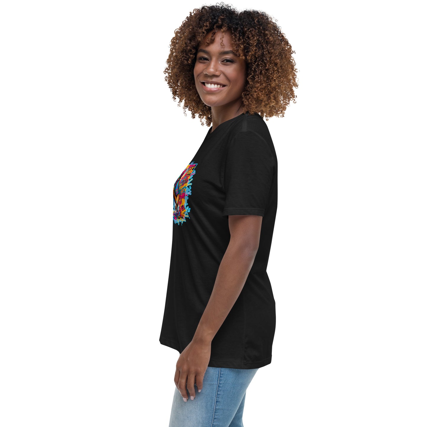 GraffyTees Vandal artist full Color Women's Relaxed T-Shirt