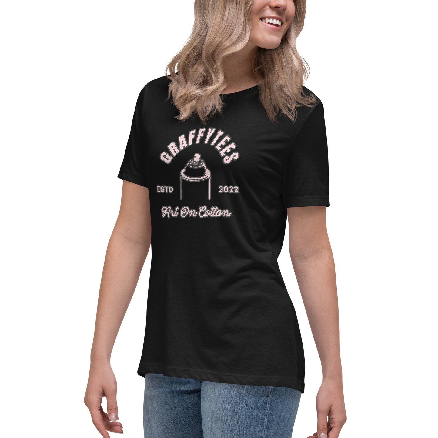 Grafftees Retro style design Women's Relaxed T-Shirt