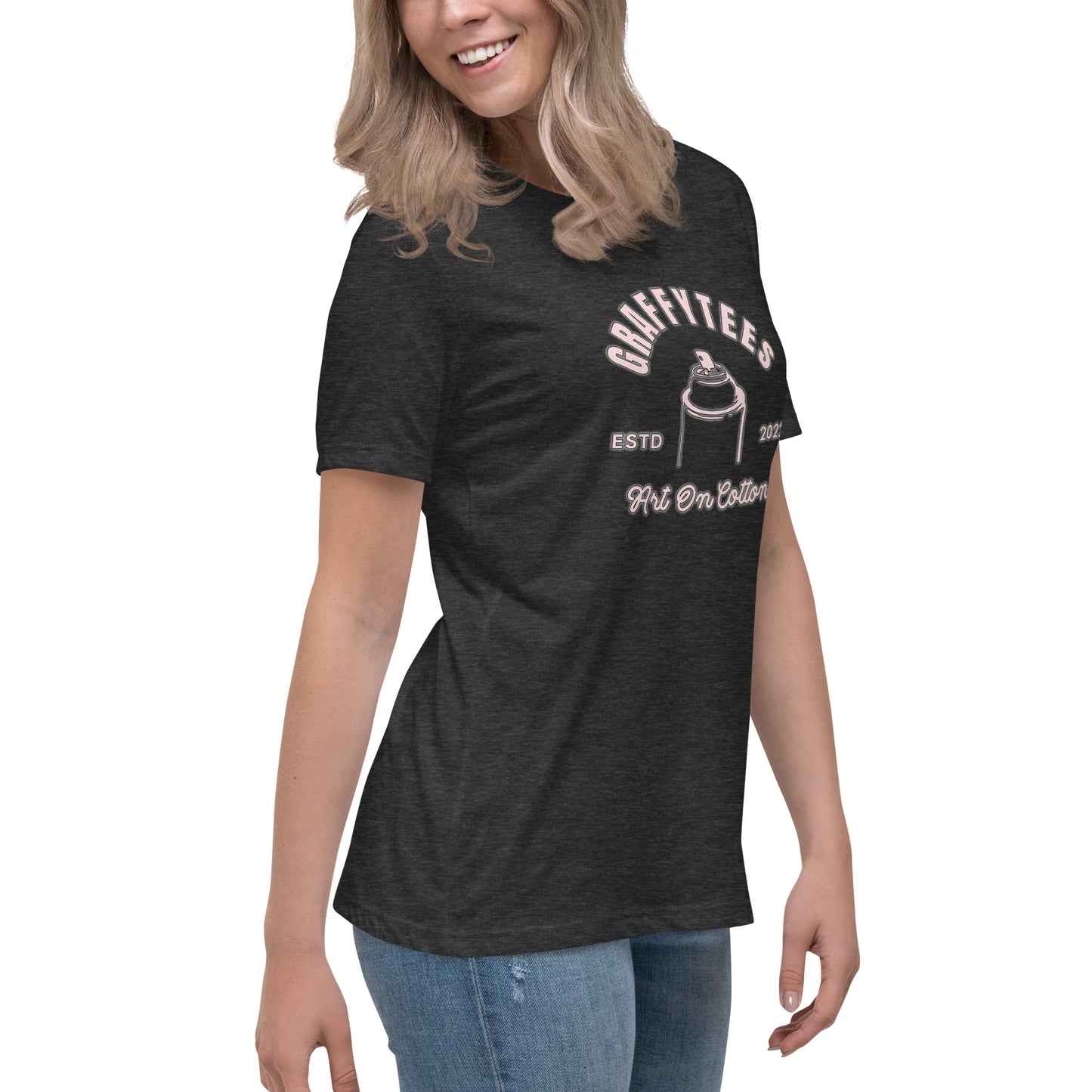 Grafftees Retro style design Women's Relaxed T-Shirt